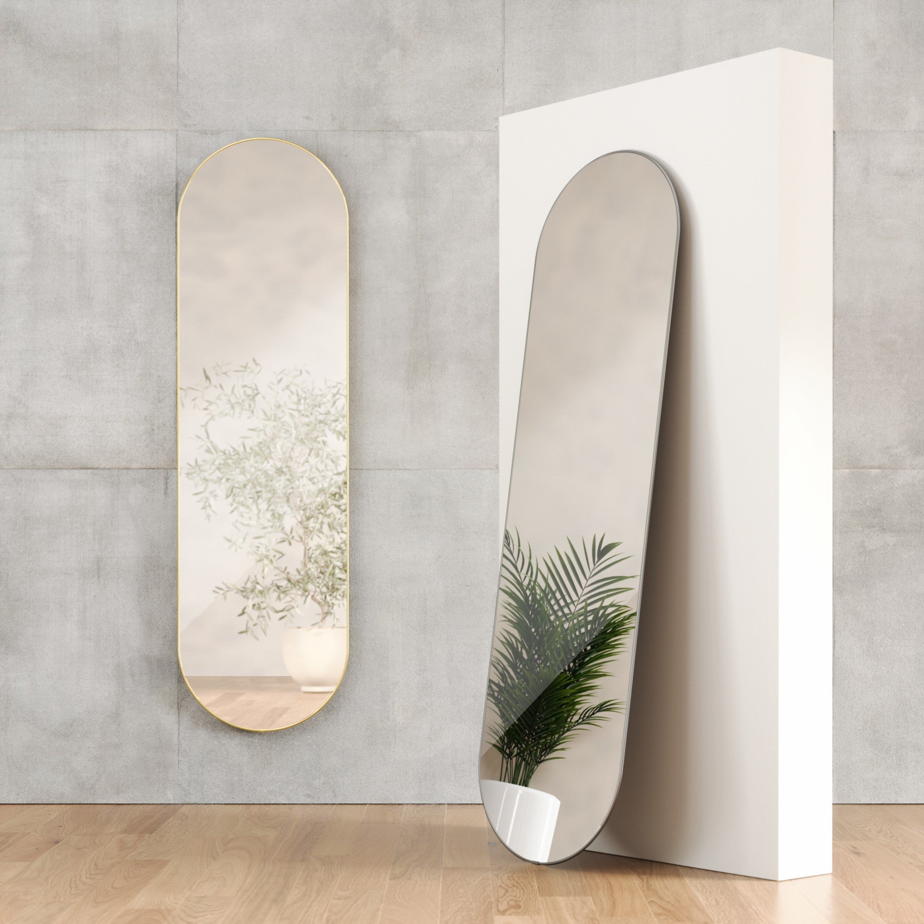 Hubba Pill Mirror 62x18